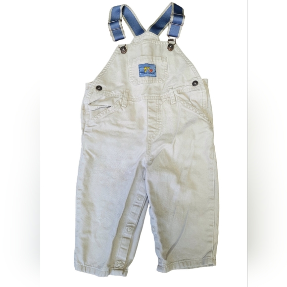 Vintage Other - Vintage 1990s khaki Safari baby boy overall pants